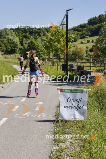 3. Bobrovo bicikliranje in vzpon na Boč