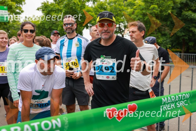  Damijan Rojko;  Rudi Halozan42. Maraton treh src, teki