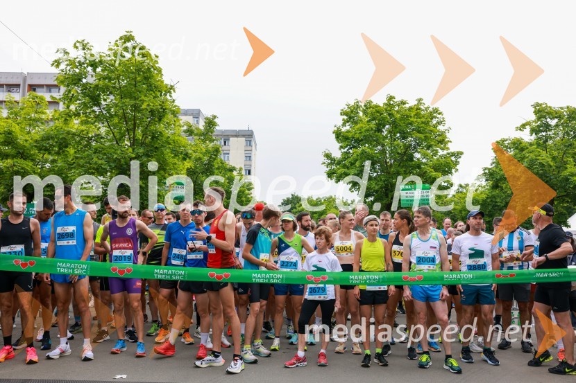 42. Maraton treh src, teki