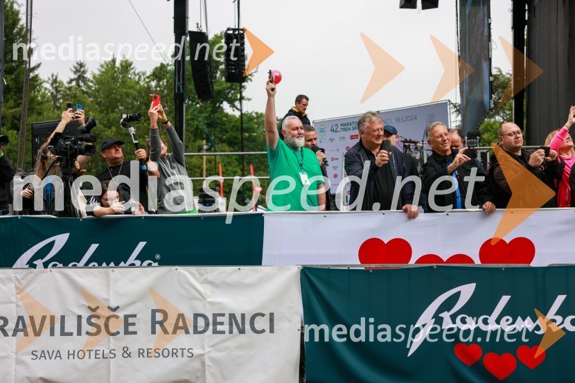 42. Maraton treh src, teki