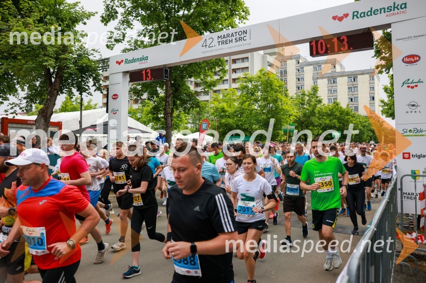 42. Maraton treh src, teki