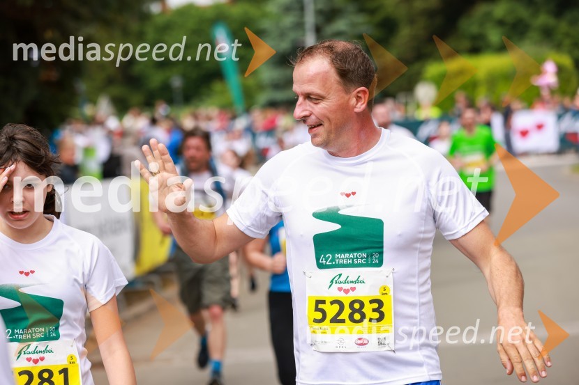 42. Maraton treh src, teki