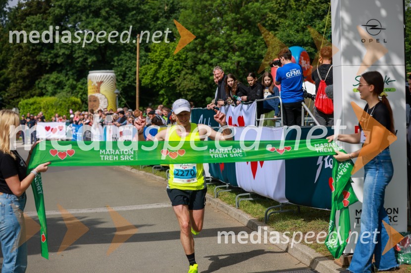 42. Maraton treh src, teki