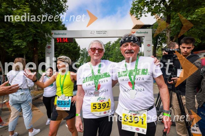 42. Maraton treh src, teki