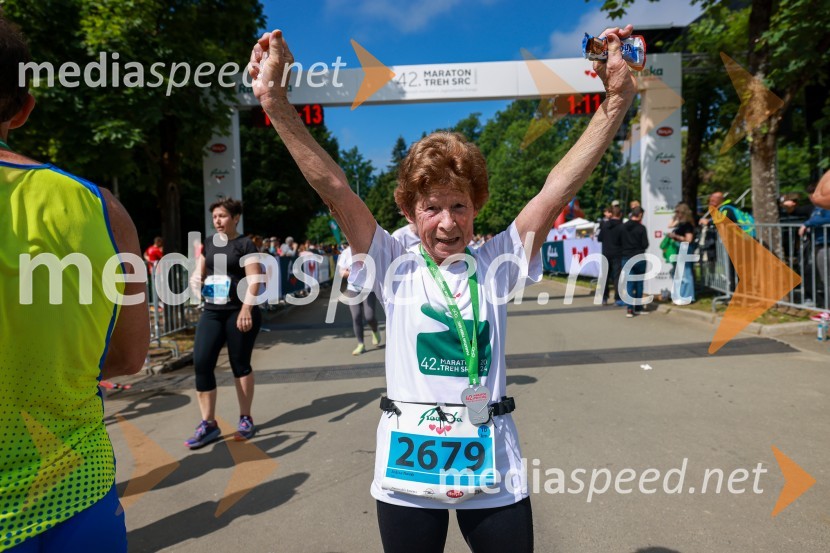 42. Maraton treh src, teki