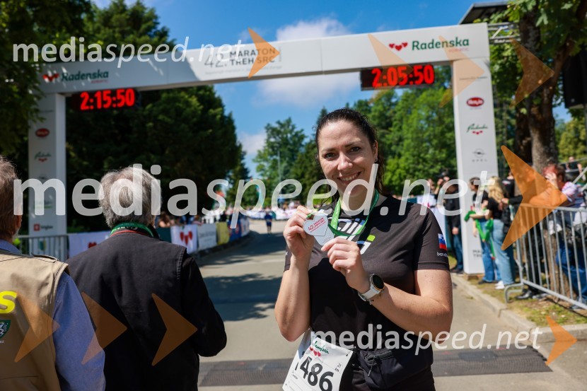  Špela Čavničar, Pohorska trail banda42. Maraton treh src, teki