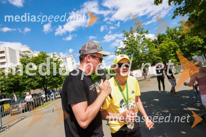  Mitja Šeško, moderator prireditev ;  ... 42. Maraton treh src, teki