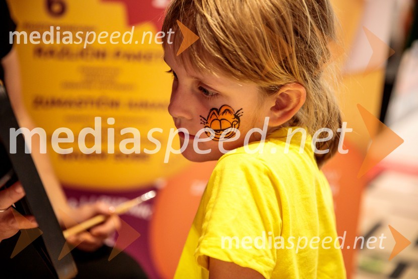 Premiera filma najbolj popularnega oranžnega mačka Garfield v Cineplexx Ljubljana