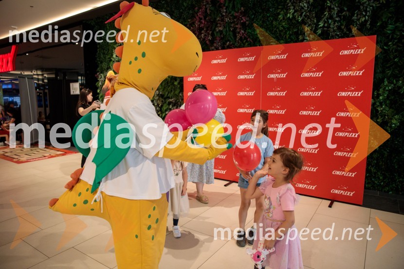 Premiera filma najbolj popularnega oranžnega mačka Garfield v Cineplexx Ljubljana