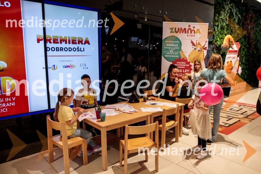 Premiera filma najbolj popularnega oranžnega mačka Garfield v Cineplexx Ljubljana