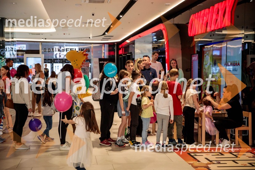 Premiera filma najbolj popularnega oranžnega mačka Garfield v Cineplexx Ljubljana