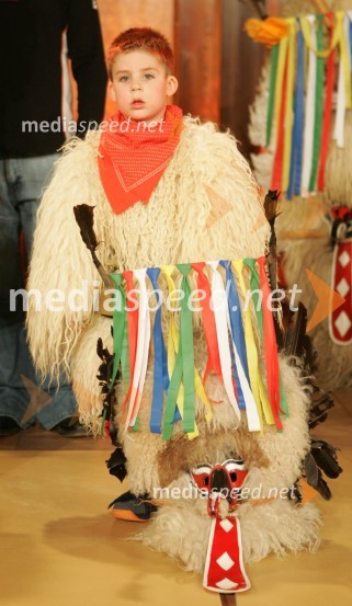 Mali kurentPodalpski večer, snemanje nove oddaje na Net Tv