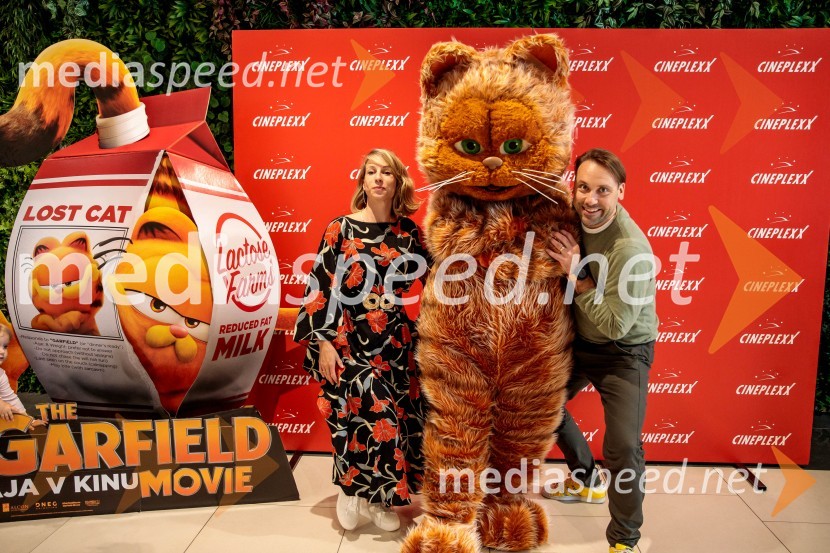  ... ;  Rok Kunaver, igralecPremiera filma najbolj popularnega oranžnega mačka Garfield v Cineplexx Ljubljana