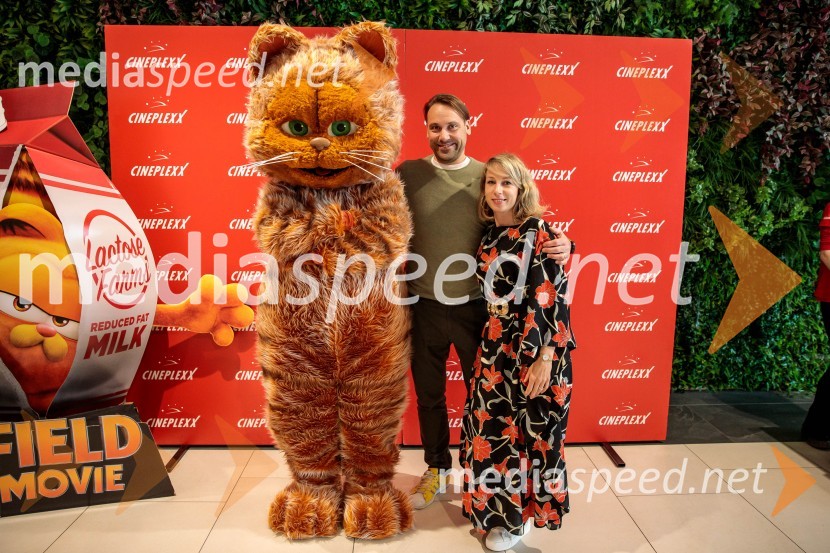  Rok Kunaver, igralec;  ... Premiera filma najbolj popularnega oranžnega mačka Garfield v Cineplexx Ljubljana