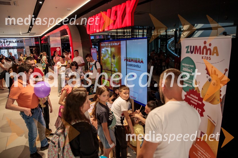 Premiera filma najbolj popularnega oranžnega mačka Garfield v Cineplexx Ljubljana