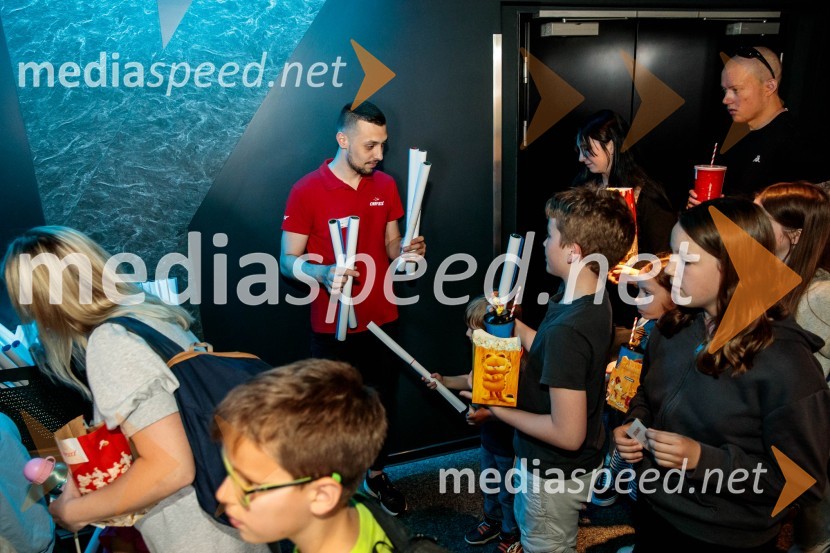 Premiera filma najbolj popularnega oranžnega mačka Garfield v Cineplexx Ljubljana