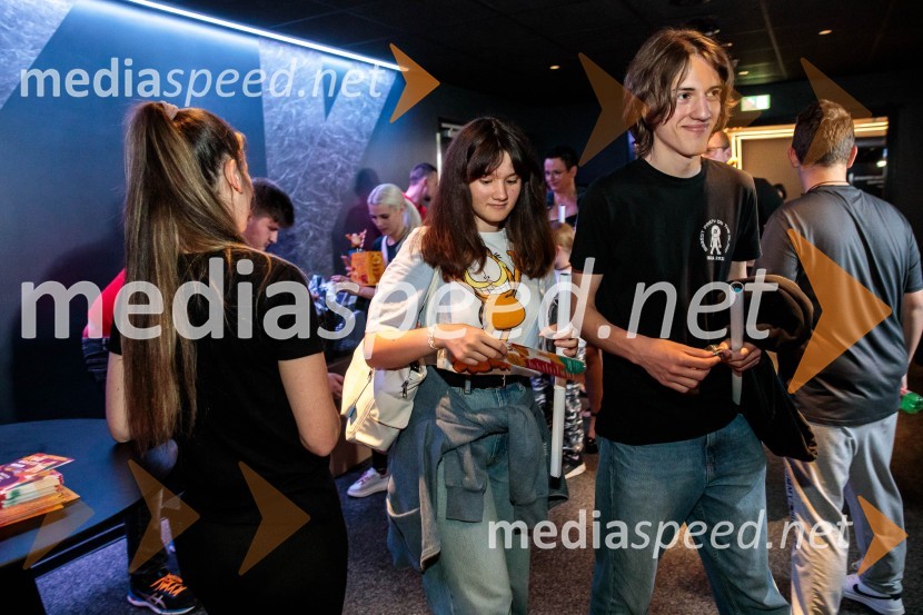 Premiera filma najbolj popularnega oranžnega mačka Garfield v Cineplexx Ljubljana