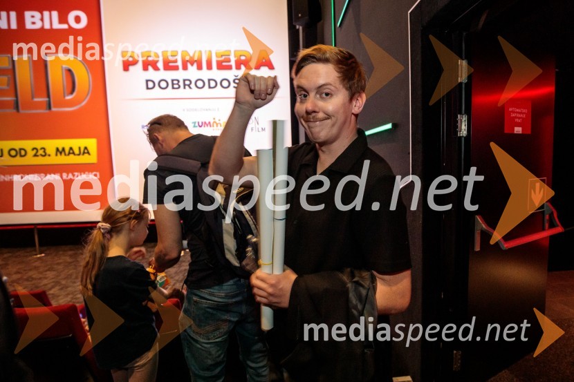  Gašper Gep MarkunPremiera filma najbolj popularnega oranžnega mačka Garfield v Cineplexx Ljubljana