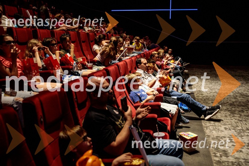 Premiera filma najbolj popularnega oranžnega mačka Garfield v Cineplexx Ljubljana