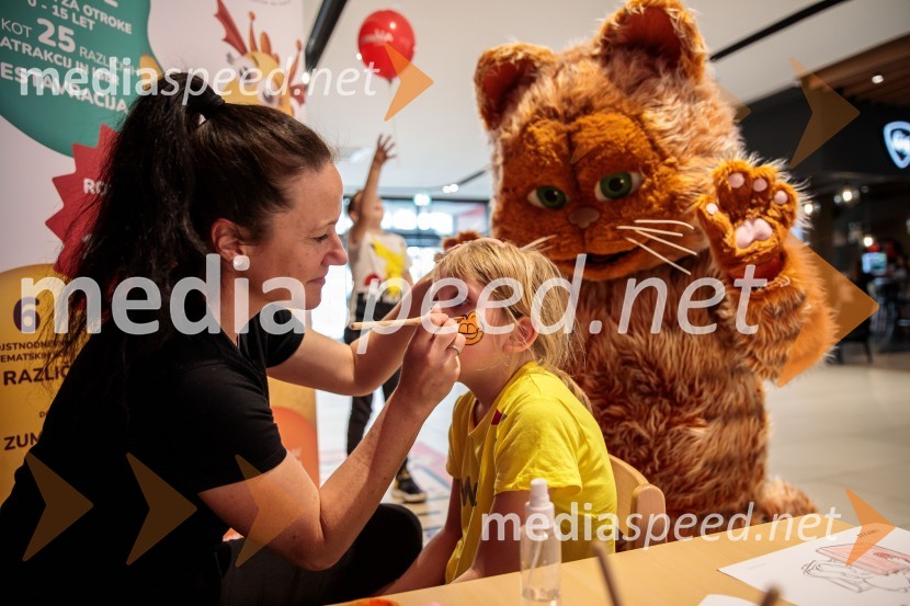 Premiera filma najbolj popularnega oranžnega mačka Garfield v Cineplexx Ljubljana