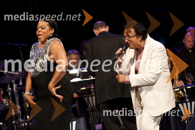 Sheila Raye Charles, pevka in hčerka pevca Raya Charlesa ter Oto Pestner, pevecElvis meets Ray, koncert