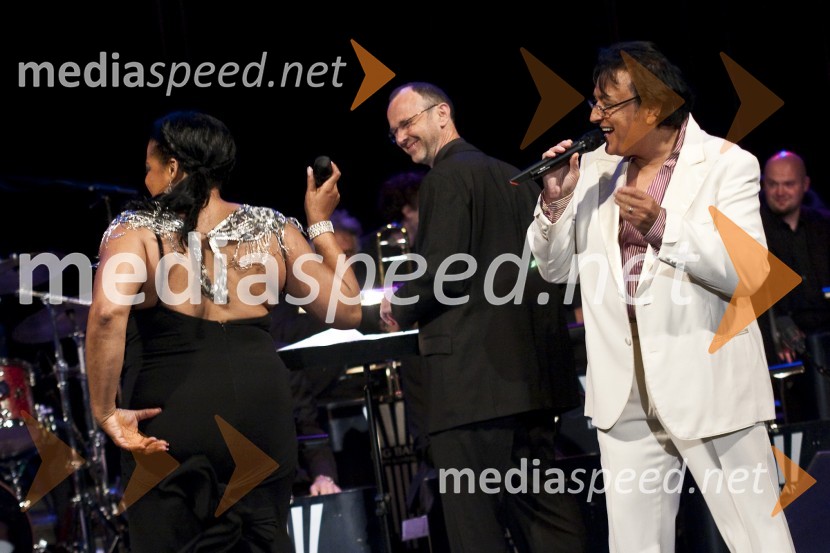 Sheila Raye Charles, pevka in hčerka pevca Raya Charlesa ter Oto Pestner, pevecElvis meets Ray, koncert