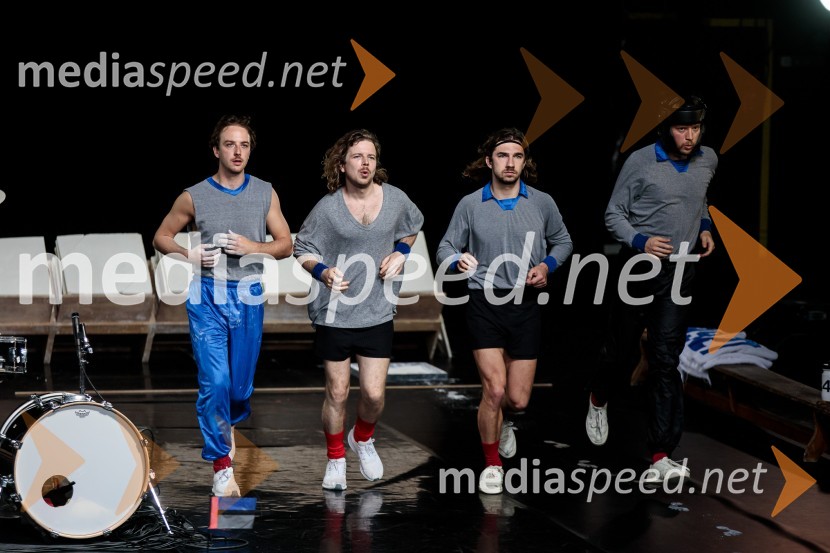  Willem Lenaerts, igralec;  Wietse Tanghe, igralec;  Melvin Slabbinck, igralec;  Max Colonne, igralecMiet Warlop: Ena pesem, premierno v Cankarjevem domu