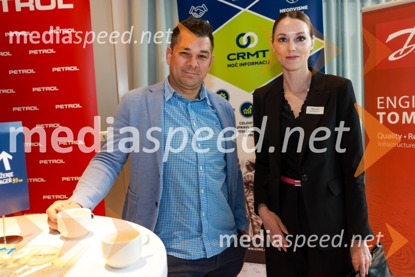  Timotej Bezenšek, A1;  Jasna Šeško, A1 SlovenijaMQ konferenca 2024