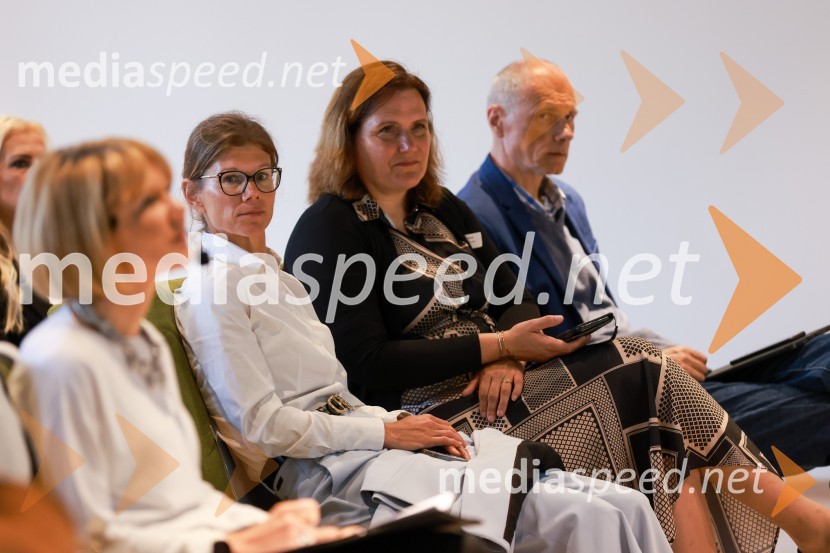 prof.dr.  Mateja  Drnovšek, Ekonomska fakulteta Univerze v Ljubljani;  Sonja Vidonja, Združenje manager; mag. Iztok Seljak, predsednik, Združenje ManagerMQ konferenca 2024