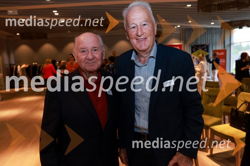  Boris Cizelj, predsednik Društva za ekonomijo znanja in profesor na DOBA in Alma Mater Europaea fakulteti;  Vojko Čok, predsednik častnega razsodišča združenja ManagerMQ konferenca 2024