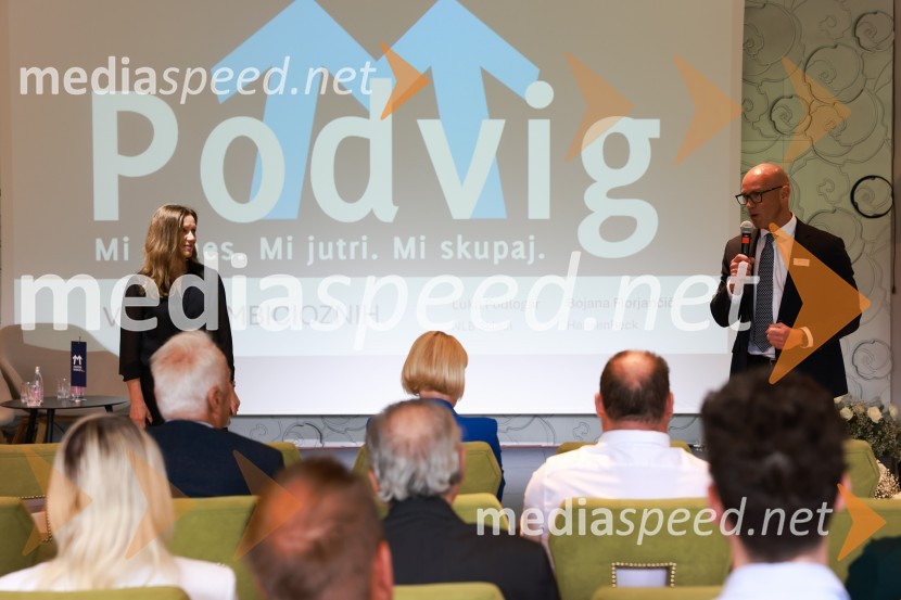  Bojana Florjančič, Hansen Beck;  Luka Podlogar, NLB SkladiMQ konferenca 2024