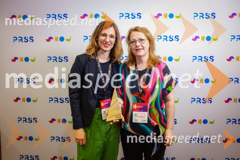  Tjaša Toni Skubic, Mediade;  Špelca Rudolf, Zveza društev diabetikov Slovenije26. SKOJ, prvi dan konference in podelitev nagrad Prizma