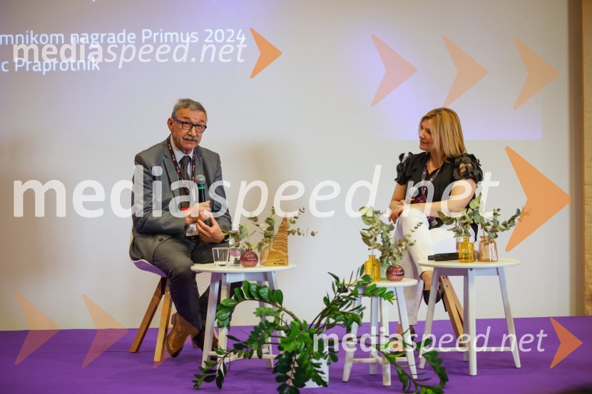  Srečko Šestan, poveljnik, Civilna zaščita Republike Slovenije;  Alenka Vidic Praprotnik, o2826. SKOJ, prvi dan konference in podelitev nagrad Prizma