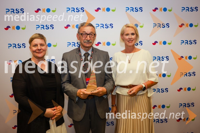  Tina Cipot, COO & partner,o28 komunikacijska skupina; predsednica PRSS;  Srečko Šestan, poveljnik, Civilna zaščita Republike Slovenije;  Petra Juvančič, izvršna direktorica, Združenje Manager26. SKOJ, prvi dan konference in podelitev nagrad Prizma
