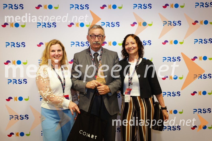  Anja Vogrič, Zveza prijateljev mladine Slovenija;  Srečko Šestan, poveljnik, Civilna zaščita Republike Slovenije; dr. Nevenka Šestan26. SKOJ, prvi dan konference in podelitev nagrad Prizma