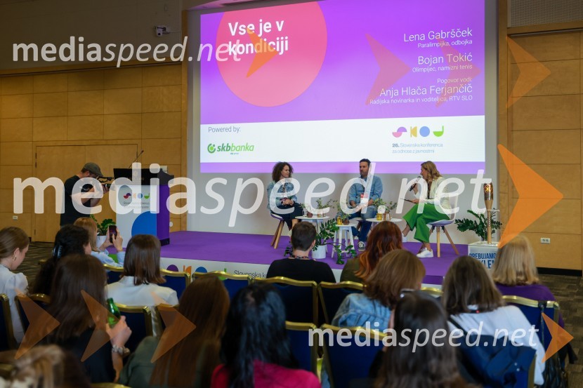  Lena  Gabršček, odbojkarica, paraolimpijka;  Bojan Tokič, namizni tenisač;  Anja Hlača Ferjančič, novinarka, RTV26. SKOJ, prvi dan konference in podelitev nagrad Prizma