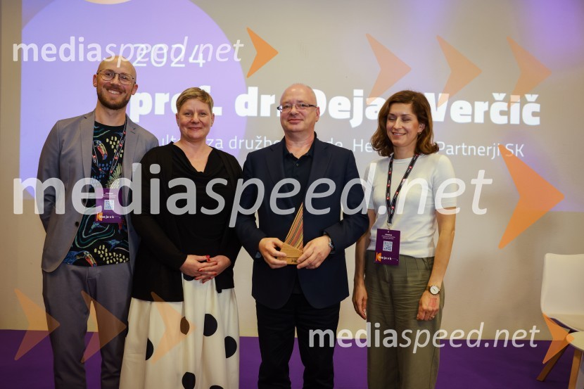  Marin Bajželj, Statistični urad RS;  Tina Cipot, COO & partner,o28 komunikacijska skupina; predsednica PRSS; prof. dr. Dejan Verčič,  profesor in vodja Centra za marketing in odnose z javnostmi na Fakulteti za družbene vede v Ljubljani, ter partner in direktor za znanje, Herman & partnerji d.o.o.;  ... 26. SKOJ, prvi dan konference in podelitev nagrad Prizma