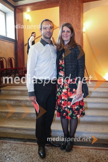  Marko Hatlak, harmonikar;  Lea Mlečnik HatlakCosì fan tutte, premiera opere v SNG Opera in balet Ljubljana