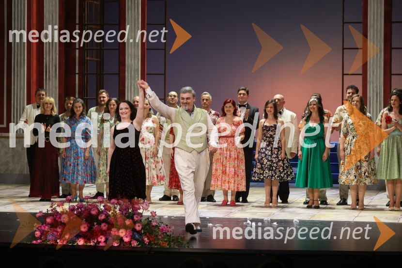  Štefica Grasselli, operna pevka;  Saša  Čano, operni pevecCosì fan tutte, premiera opere v SNG Opera in balet Ljubljana