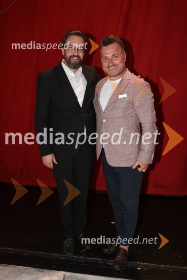  Marko  Hribernik, direktor SNG Opera in balet Ljubljana;  Matjaž Robavs, operni pevecCosì fan tutte, premiera opere v SNG Opera in balet Ljubljana