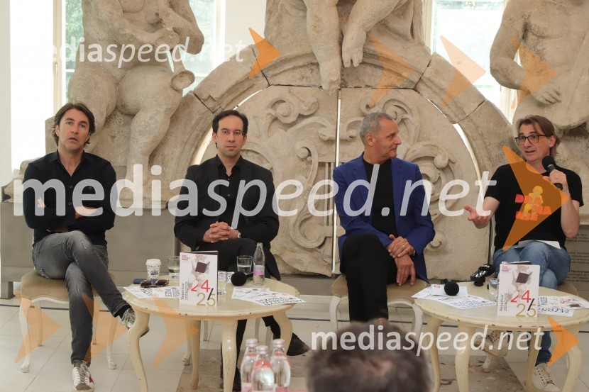  Edward Clug, umetniški direktor, Balet SNG Maribor;  Simon Krečič, umetniški direktor Opere SNG Maribor;  Danilo Rošker, direktor SNG Maribor;  Aleksandar  Popovski, režiser, umetniški direktor Drame SNG MariborSlovensko narodno gledališče Maribor Drama, Opera, Balet, predstavilo repertoar sezone 2024/2025