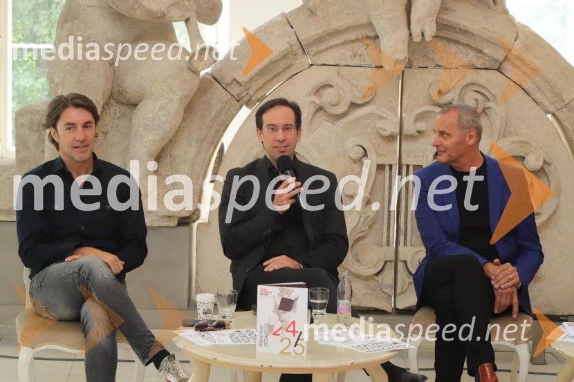  Edward Clug, umetniški direktor, Balet SNG Maribor;  Simon Krečič, umetniški direktor Opere SNG Maribor;  Danilo Rošker, direktor SNG MariborSlovensko narodno gledališče Maribor Drama, Opera, Balet, predstavilo repertoar sezone 2024/2025