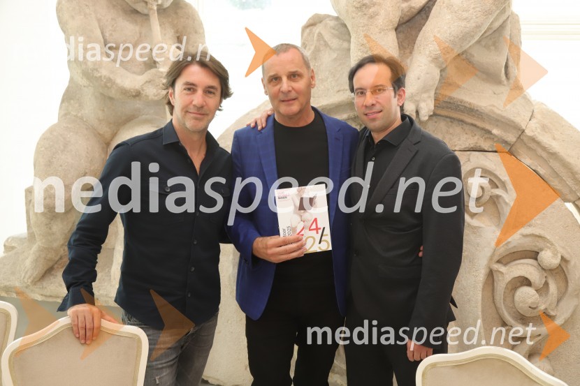  Edward Clug, umetniški direktor, Balet SNG Maribor;  Danilo Rošker, direktor SNG Maribor;  Simon Krečič, umetniški direktor Opere SNG MariborSlovensko narodno gledališče Maribor Drama, Opera, Balet, predstavilo repertoar sezone 2024/2025