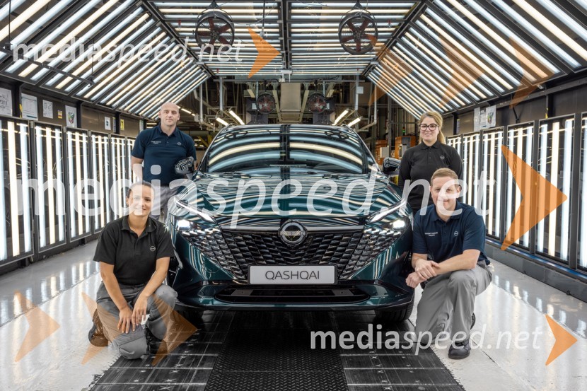 Novi Nissan Qashqai: najboljši križanec izdelan v najboljši tovarni