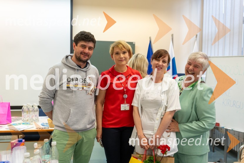  Ivica Nikolov, dr. med., spec. splošne kirurgije;  Milena Senica Verbič, dr. med., specialistka otroške kirurgije;  Urška Gajšek, dr. med., spec. splošne kirurgije; prim. Diana Gvardijančič, dr. med.spec.krg. Kongres otroške kirurgije v MariboruKongres otroške kirurgije v Mariboru