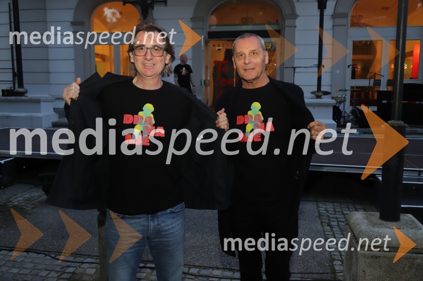  Aleksandar  Popovski, režiser, umetniški direktor Drame SNG Maribor;  Danilo Rošker, direktor SNG MariborDRAMANJE, večer mariborske Drame