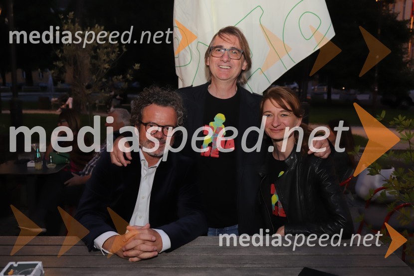  Vojko Belšak, igralec;  Aleksandar  Popovski, režiser, umetniški direktor Drame SNG Maribor;  Maja Borin, dramaturginjaDRAMANJE, večer mariborske Drame