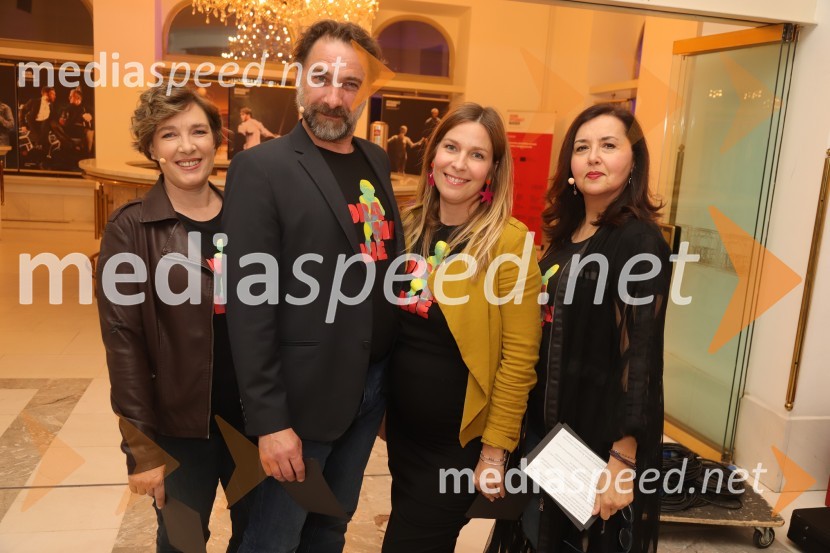  Maša Žilavec, igralka;  Gorazd Žilavec, igralec;  Ana Urbanc, igralka;  Ksenija Mišič, igralkaDRAMANJE, večer mariborske Drame