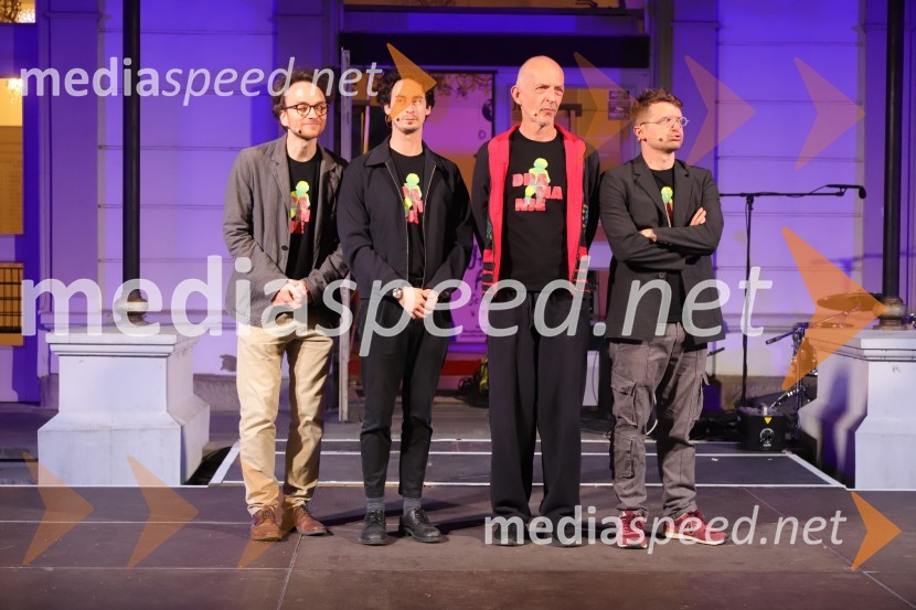  Matija Stipanič, igralec;  Žan Koprivnik, igralec;  Davor Herga, igralec;  Matevž Biber, igralecDRAMANJE, večer mariborske Drame