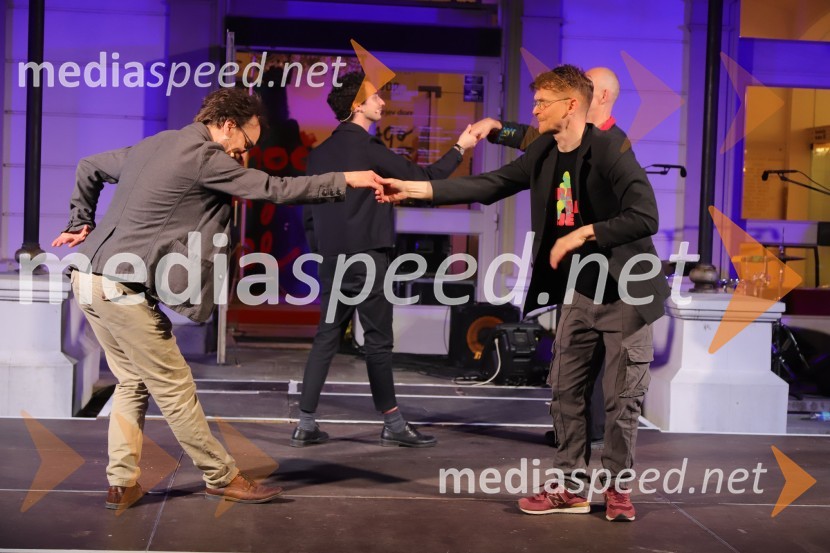  Matija Stipanič, igralec;  Matevž Biber, igralecDRAMANJE, večer mariborske Drame